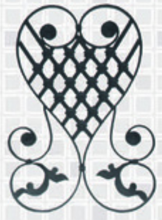 KF -3171; ჭედური კონსტრუქცია;  44სმX70სმ   