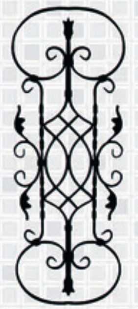 KF -3199; ჭედური კონსტრუქცია;  90სმX31,5სმ