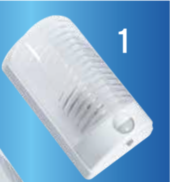 კედლის სანათი სენსორით /DE-PA WALL LIGHTING FIXTURE WITH SENSOR -1