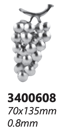 მოაჯირის და კარის აქსესუარი;3400608  70მმx135მმ