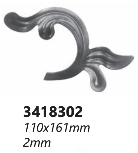 მოაჯირის და კარის აქსესუარი;3418302  11სმx16,1სმ