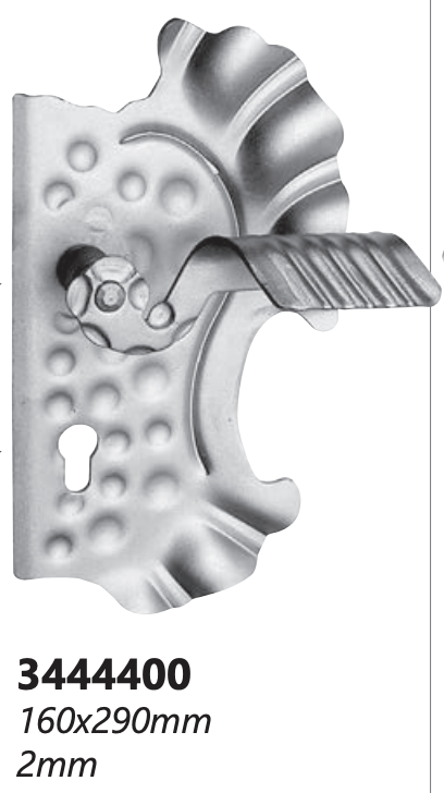 ეზოს კარის სახელური; 3444400  16სმx29სმ