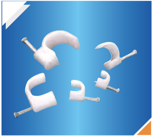 ელ.სადენილის დამჭერი კლიფსი/DE-PA NO.4 CABLE CLIPS