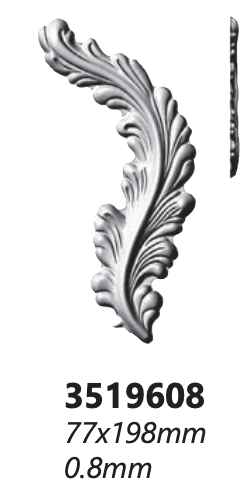 მოაჯირის და კარის აქსესუარი;3519608  77მმx198მმ