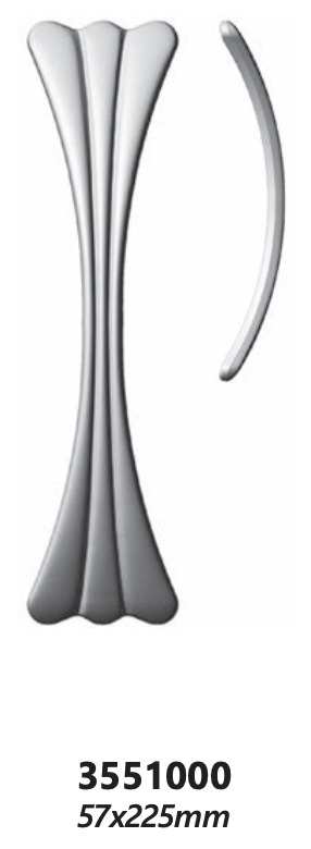 მოაჯირის და კარის აქსესუარი; 3551000  5,7სმx22,5სმ