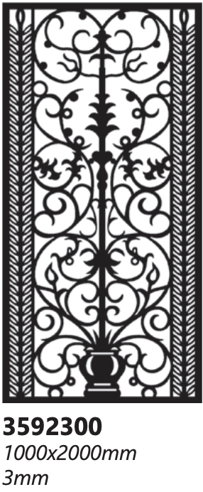 კარის პანელი 3592300 (ლაზერით დაჭრილი)