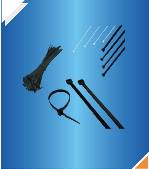 პლასტმასის ხამუთი 3,6*250(100ცალი)/DE-PA 3,6*250 Cable Tie  white