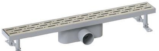 აბაზანის საკანალიზაციო არხი (გვერდითი)    (2)   50-50 CM / KLASİK SERİ LİNE Y.Ç. 50  50 CM