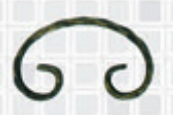 KF -4202 ჭედური კონსტრუქცია   7,5სმX12,5სმ