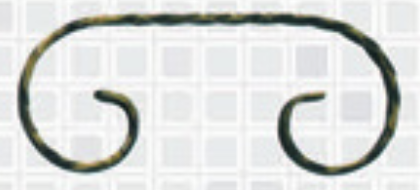 KF -4252; ჭედური კონსტრუქცია; 10სმX25სმ