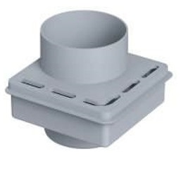 აივნის დრენაჟი  Ø 100/ BALCONY DRAINER 100 Ø