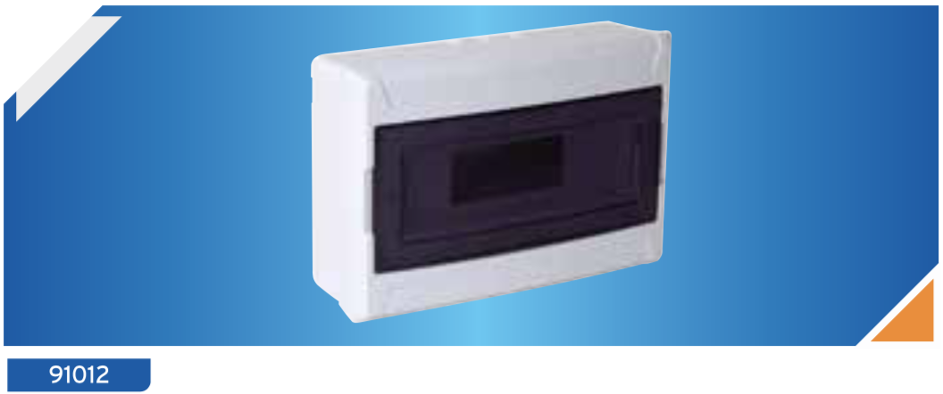 ავტომატის ყუთი 12-იანი გარე/DE-PA 12 Surface Mounted Fuse Box