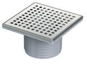 აბაზანის ტრაპის თავსახური (ხრახნითLEGAL) 15X15 CM / SİFON ÜST GÖVDE 15X15 CM LEGAL