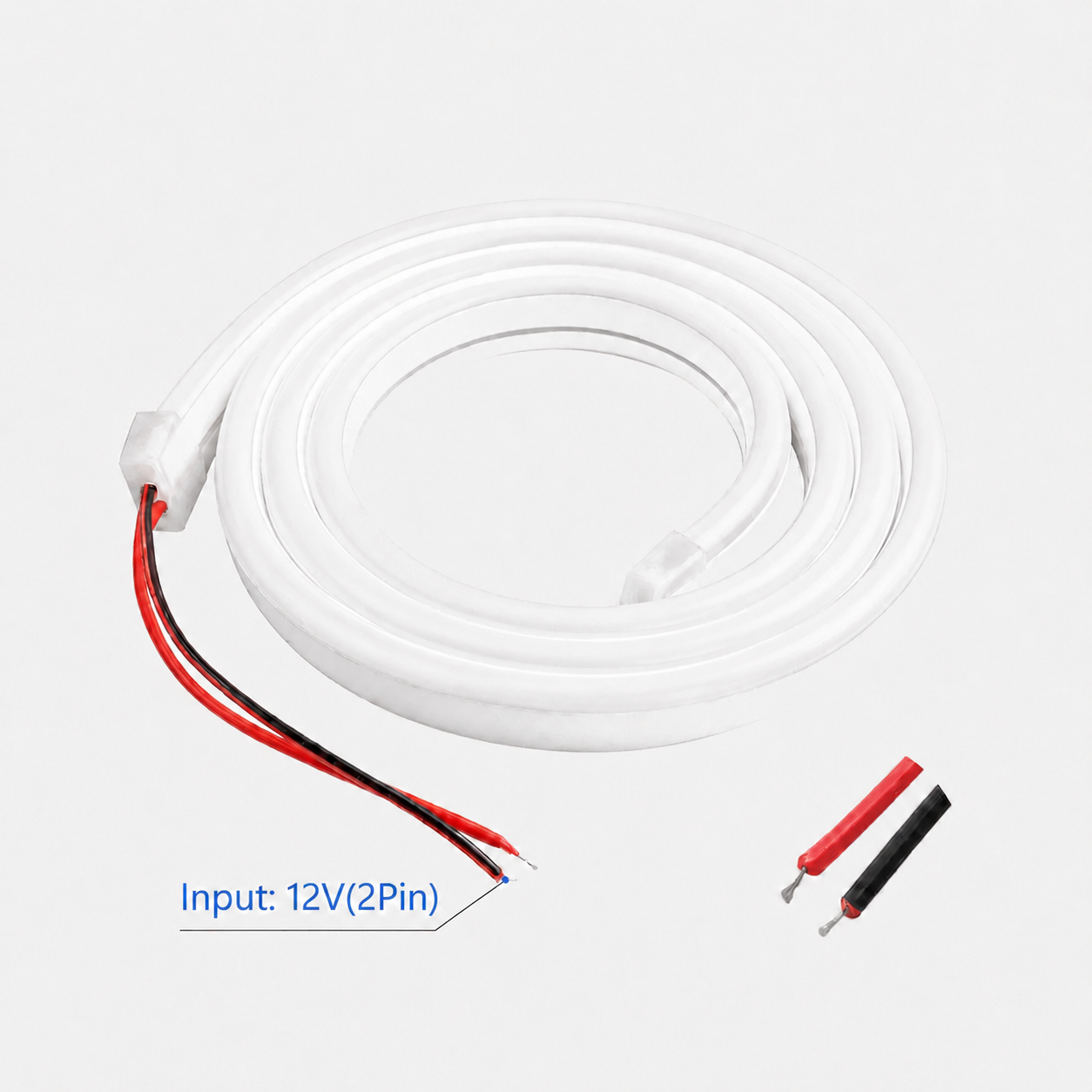 (ს25) მოქნილი ლედ-ნათურა(100მეტრიანი) BSMG-69 6500K 12V 5*11 100M/ROLL  