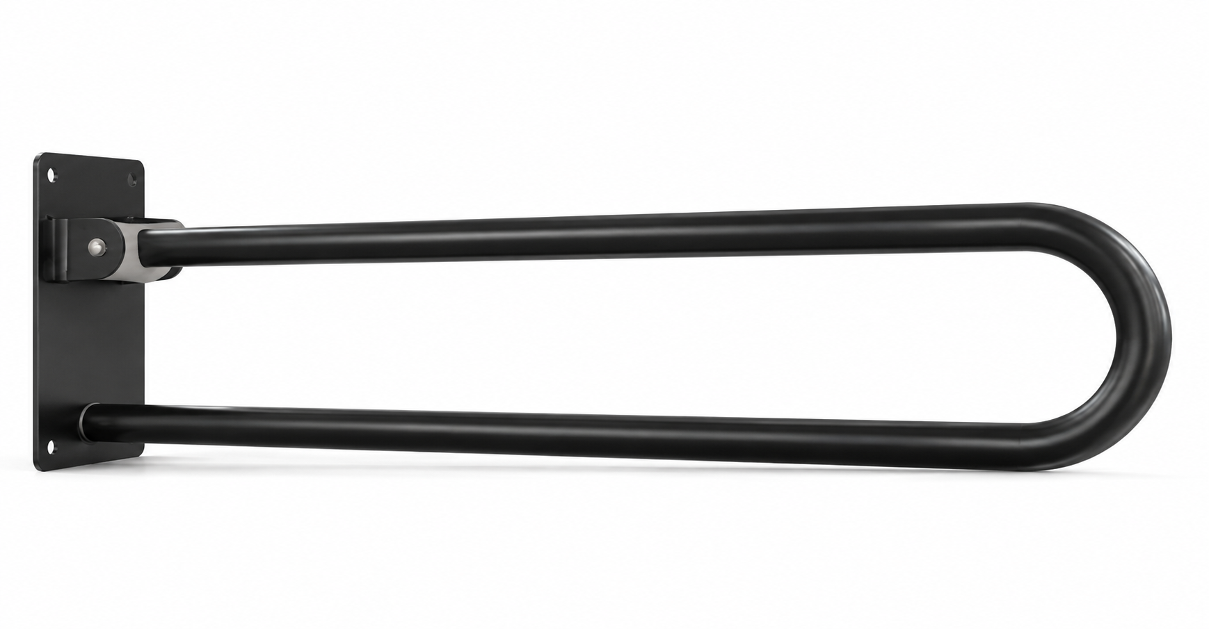 მოძრავი მოაჯირი/STANDART  GRAB BAR 73x23x11 cm - BLACK