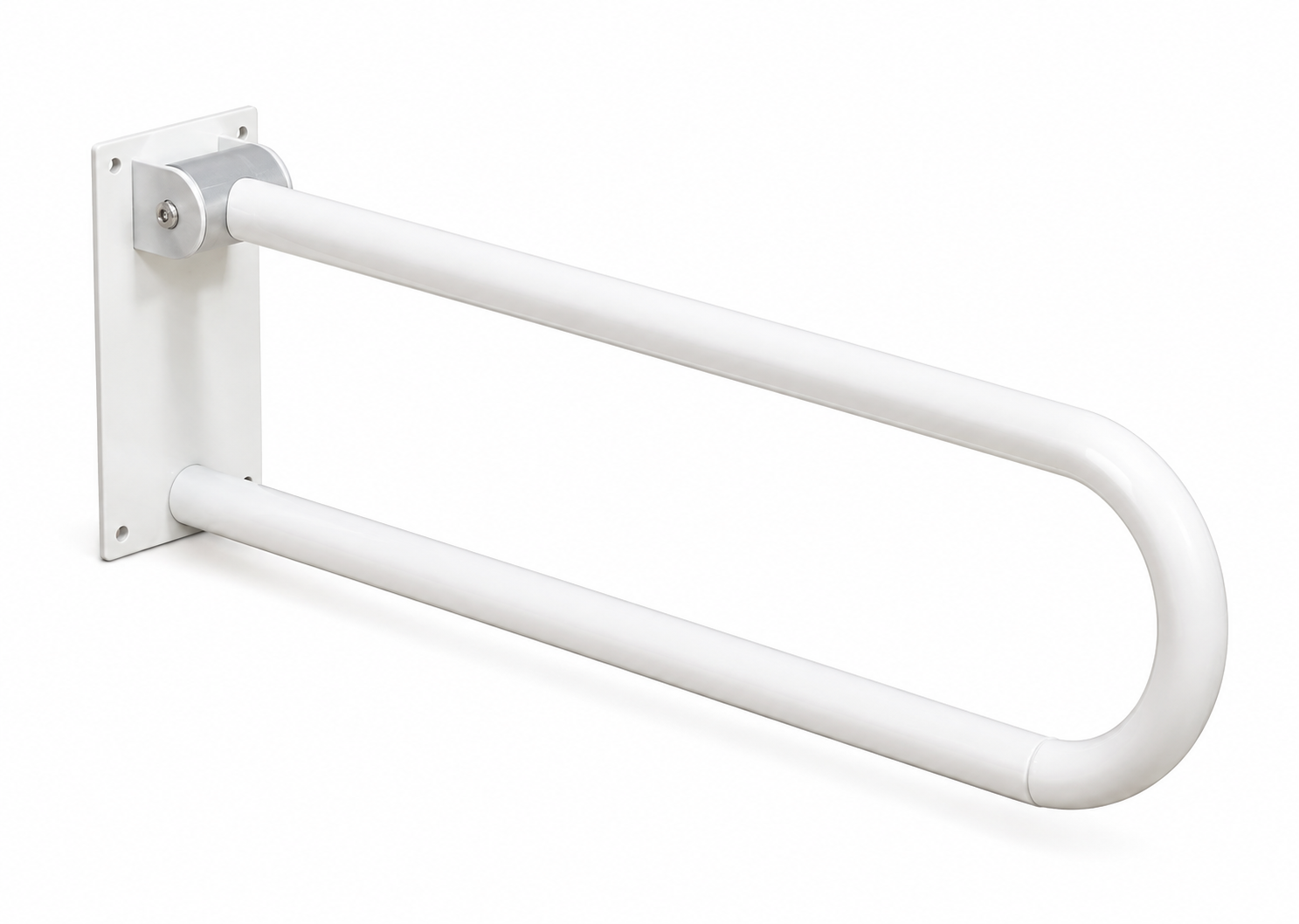 მოძრავი მოაჯირი/STANDART  GRAB BAR 73x23x11 cm - WHITE