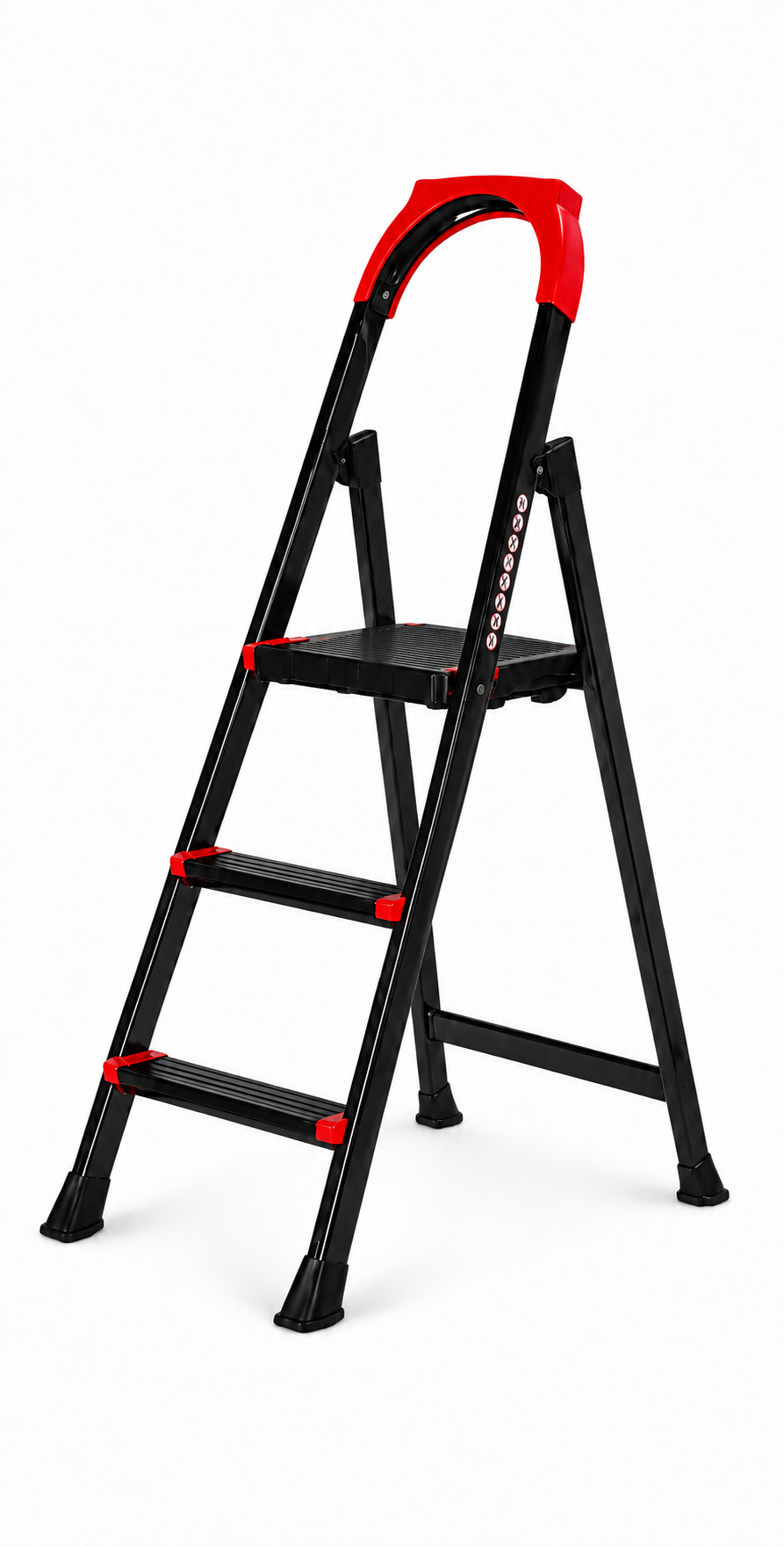 კიბე anka plus 2+1/ANKA PLUS2+1 METAL STEP LADDER