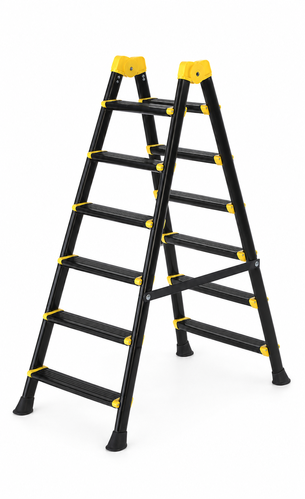 კიბე lepus 6+6/LEPUS 6+6 METAL STEP LADDER