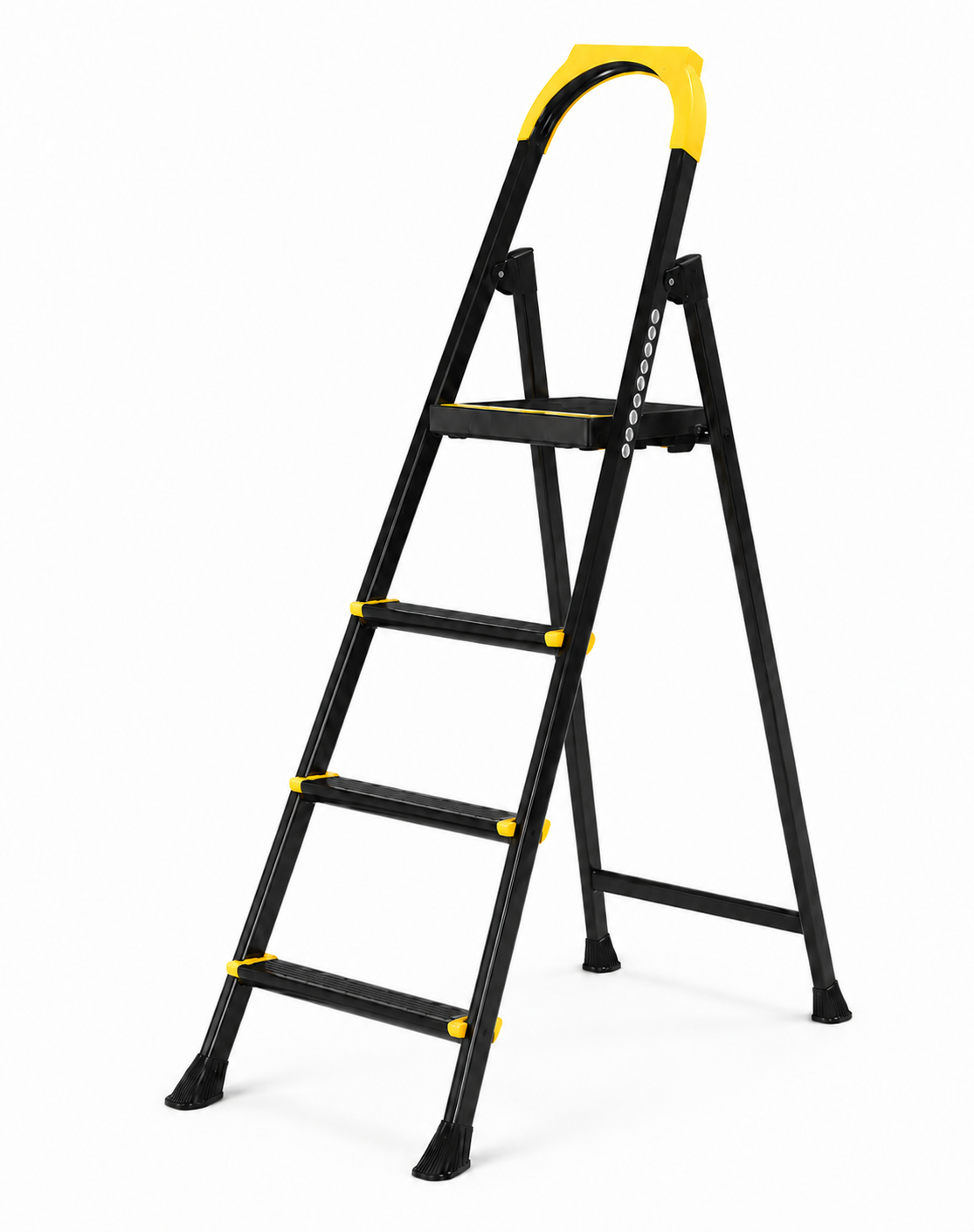 მეტალის კიბე 3+1/ LEO 3+1 METAL STEP LADDER
