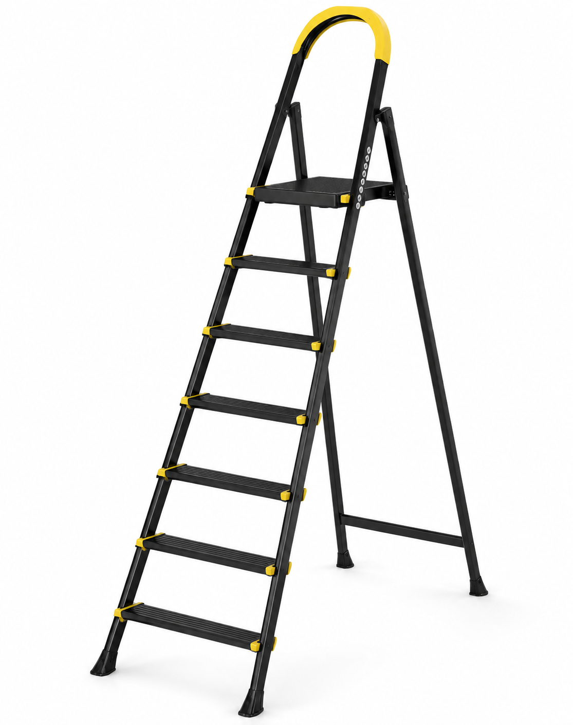 მეტალის კიბე 6+1/ LEO 6+1 METAL STEP LADDER