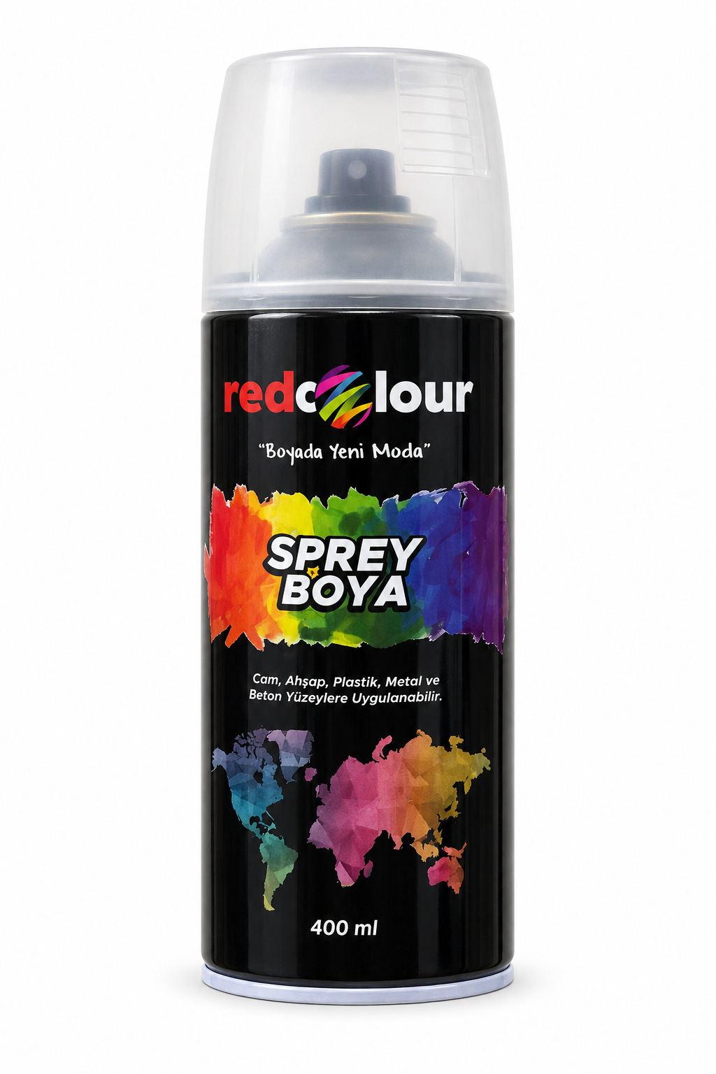 სპრეი საღებავი პრიალა შავი 400 ML RAL 9005 /SPREY BOYA RAL 9005 