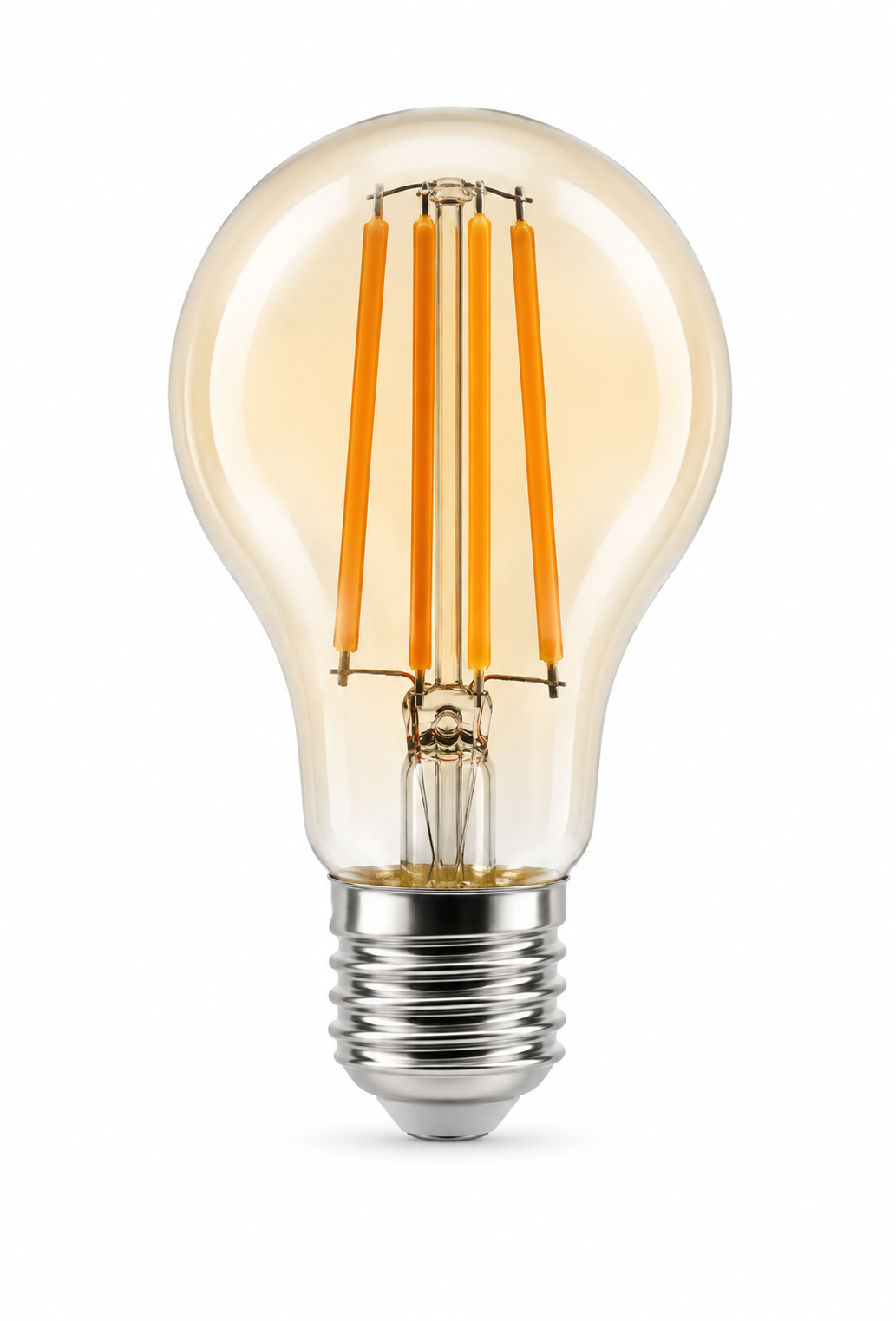 (ს11) ნათურა A60-12W 2700K AMBER