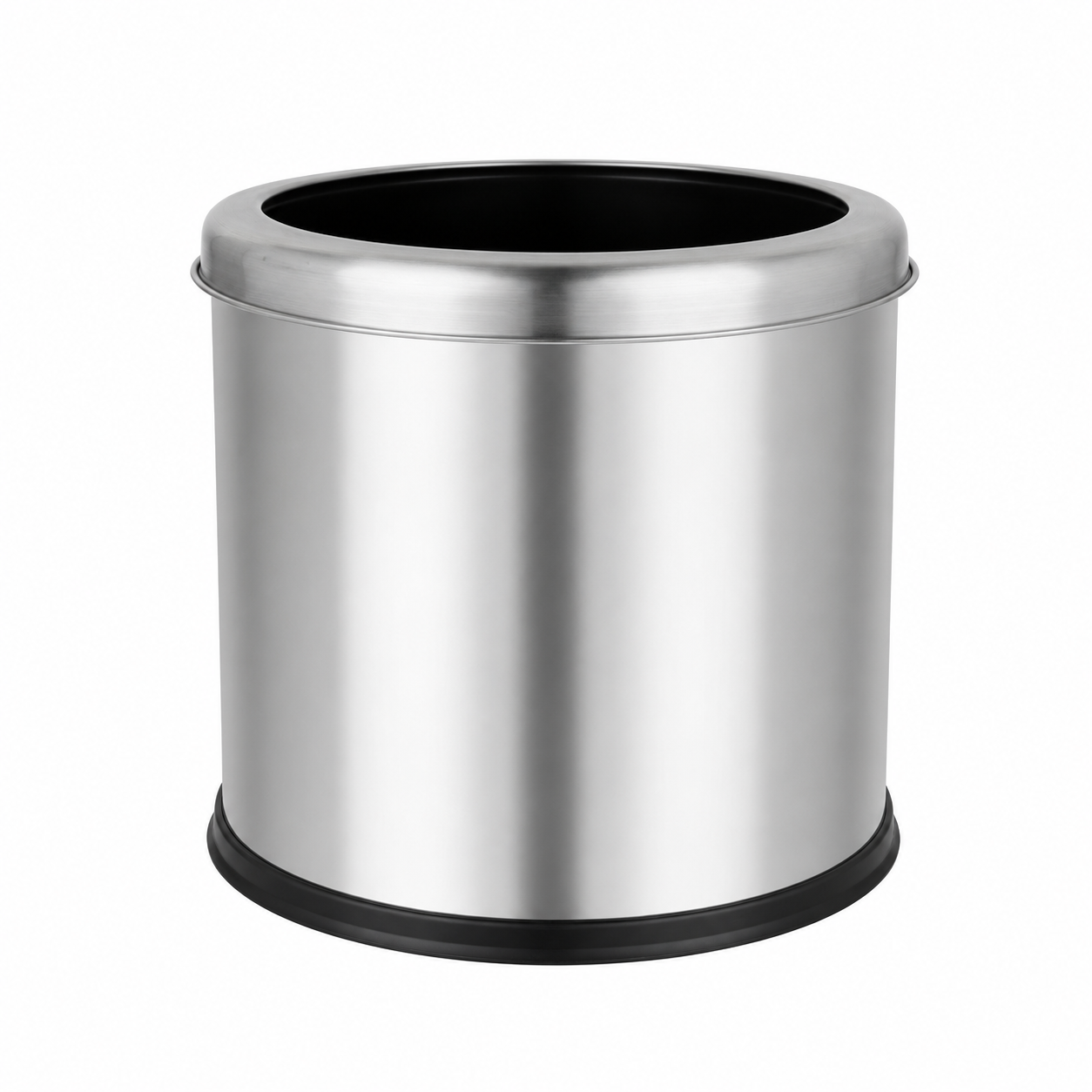 ნაგვის ურნა სახურავის გარეშე 3 LT 19.5 cm/DUST BIN WITHOUT LID SS.430 3 LT