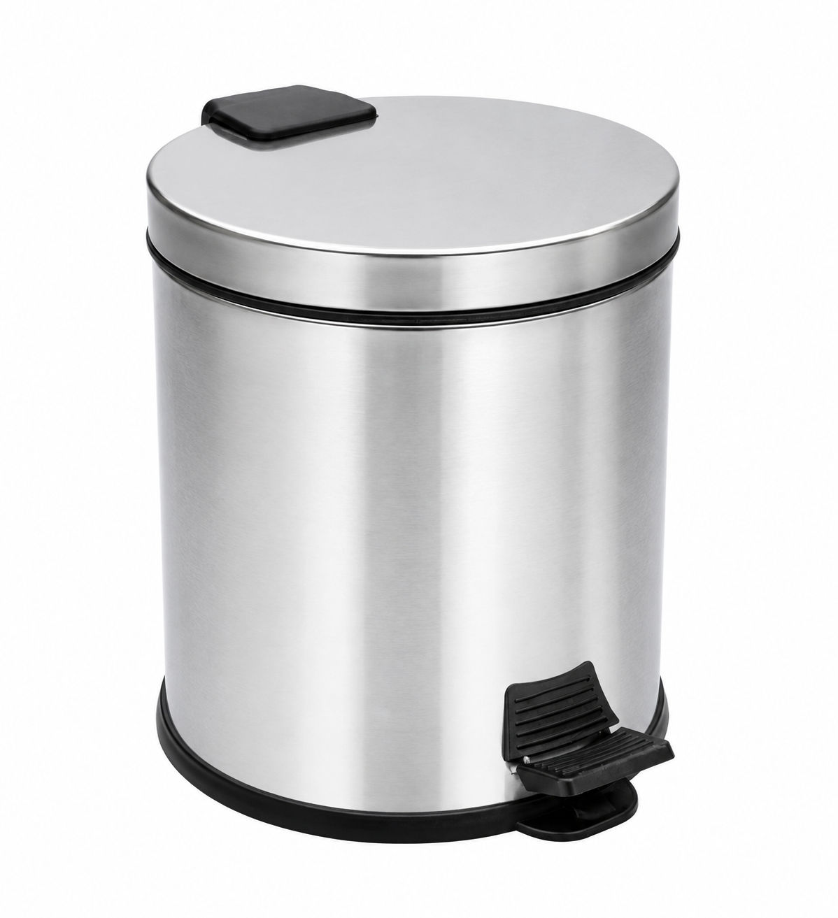(ს22) ნაგვის ურნა რბილი სახურავით 20 LT 36 cm/DUST BIN SOFT CLOSE SS.430 20 LT