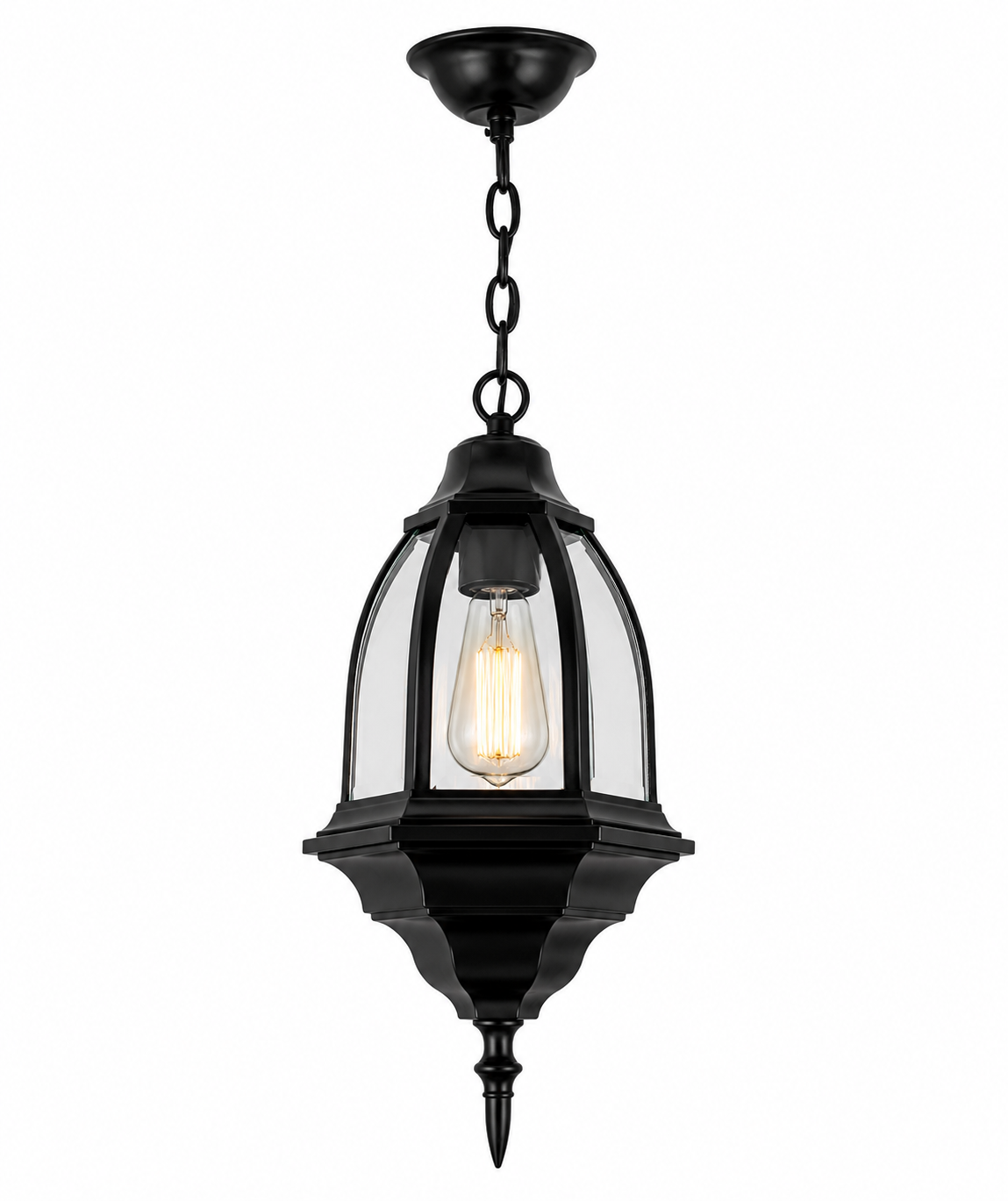ჭაღი 006S/H BK (შავი) 17X17X21