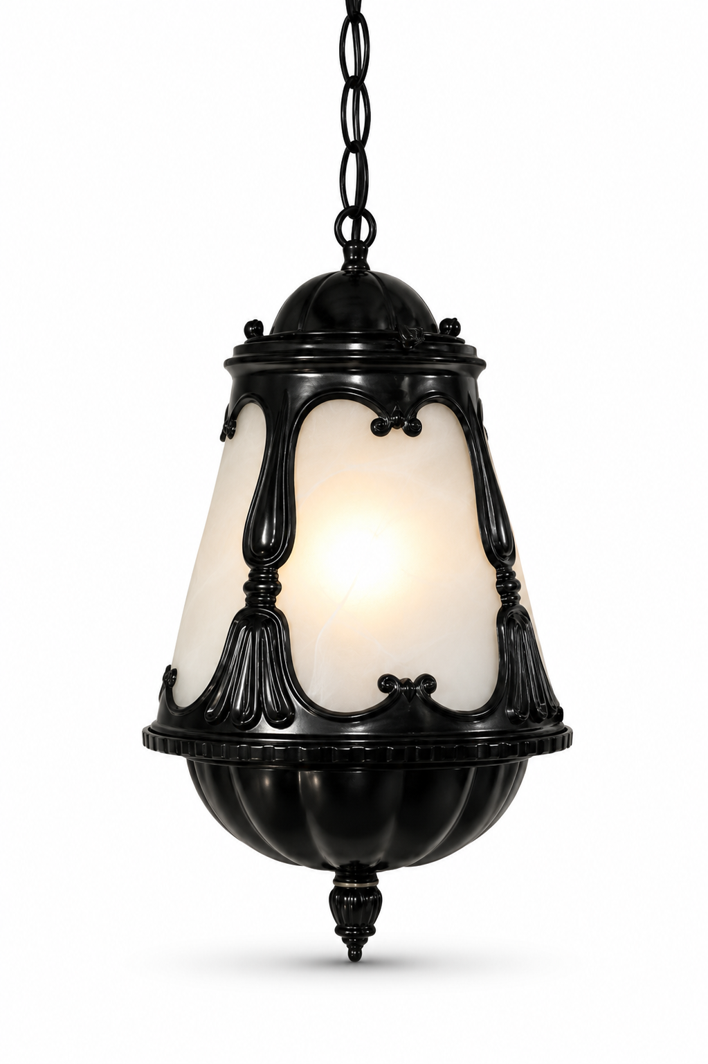 ჭაღი 1022M/H BK 24X24X28  (შავი)