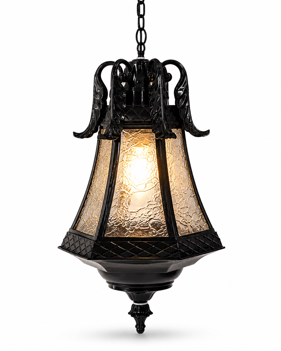 ჭაღი 1068L/H BK 30X30X36  (შავი)
