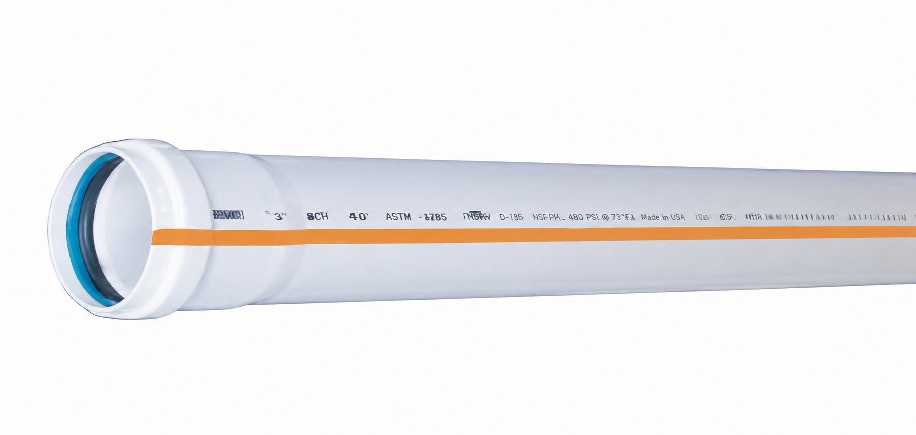 საკანალიზაციო მილი PVC 160x3000x3,2   (Yepsa)