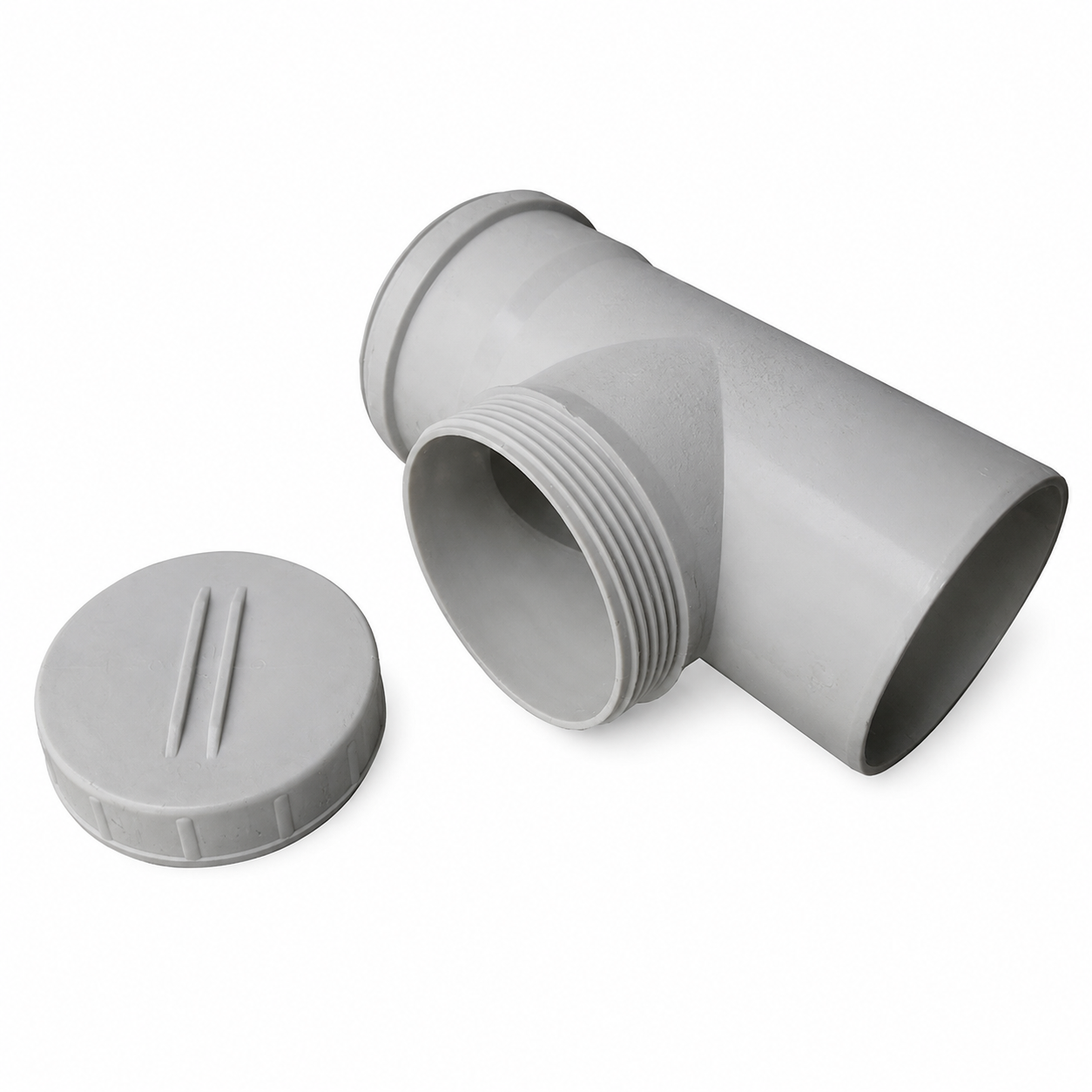 (ს3) საკანალიზაციო მილის რევიზია 110 მმ  PVC 87°