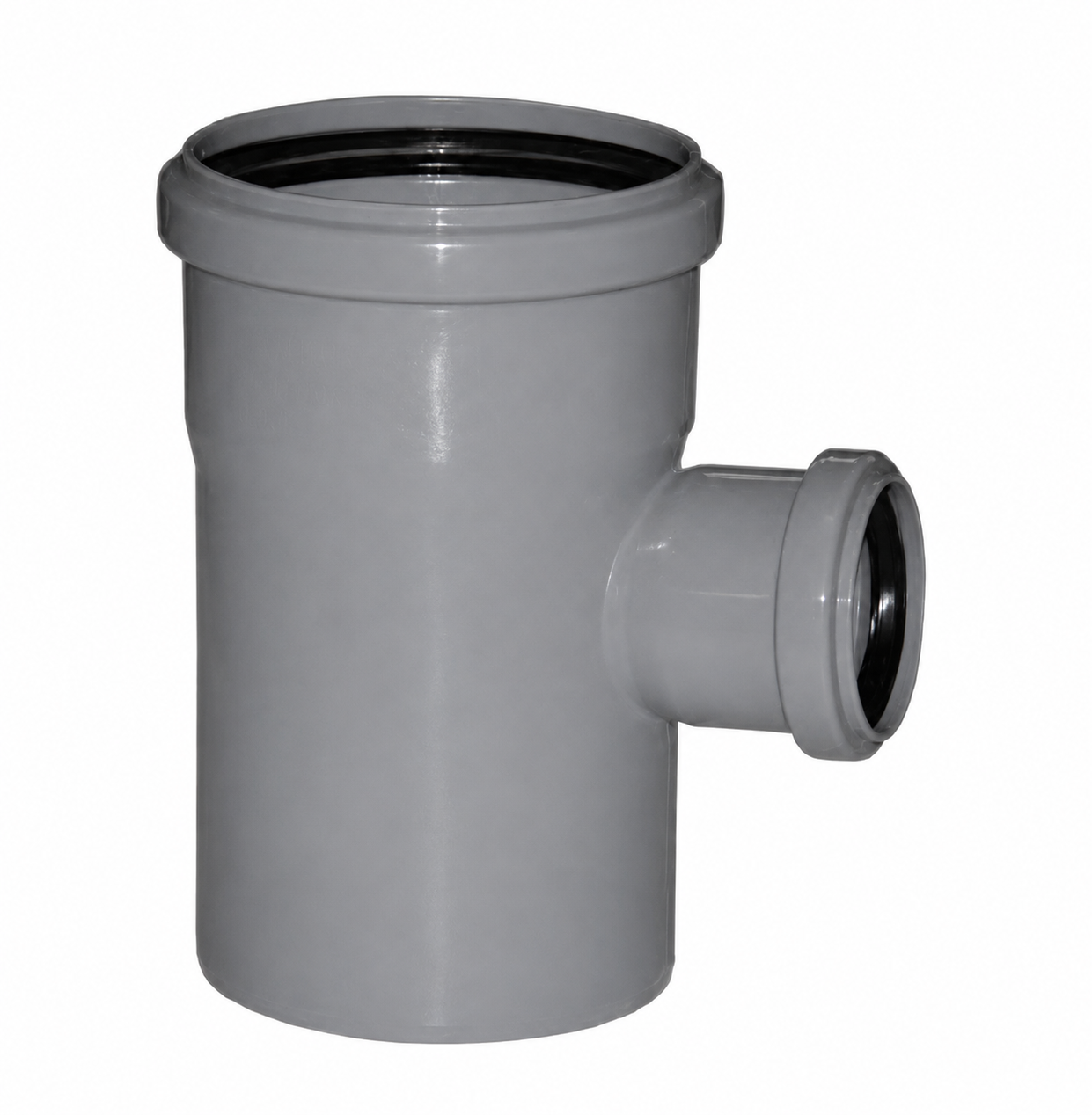 (ს3) საკანალიზაციო მილის სამკაპი 110x50  PVC 87°