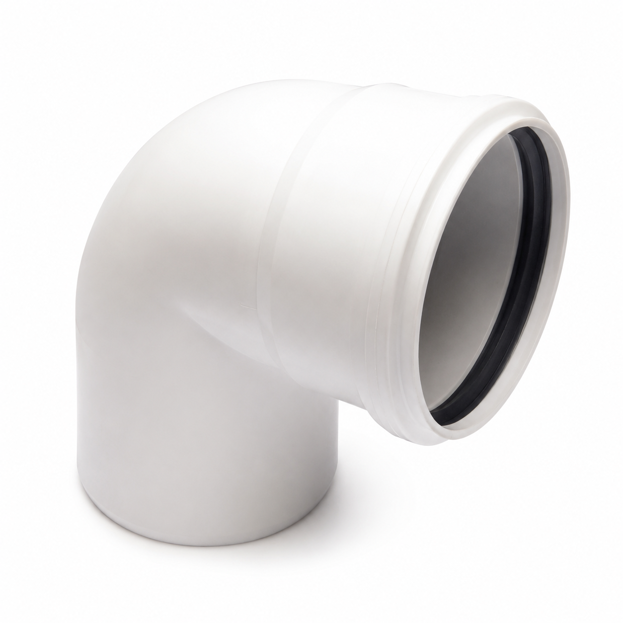 (ს3) საკანალიზაციო მილის მუხლი 75 მმ  PVC 87°