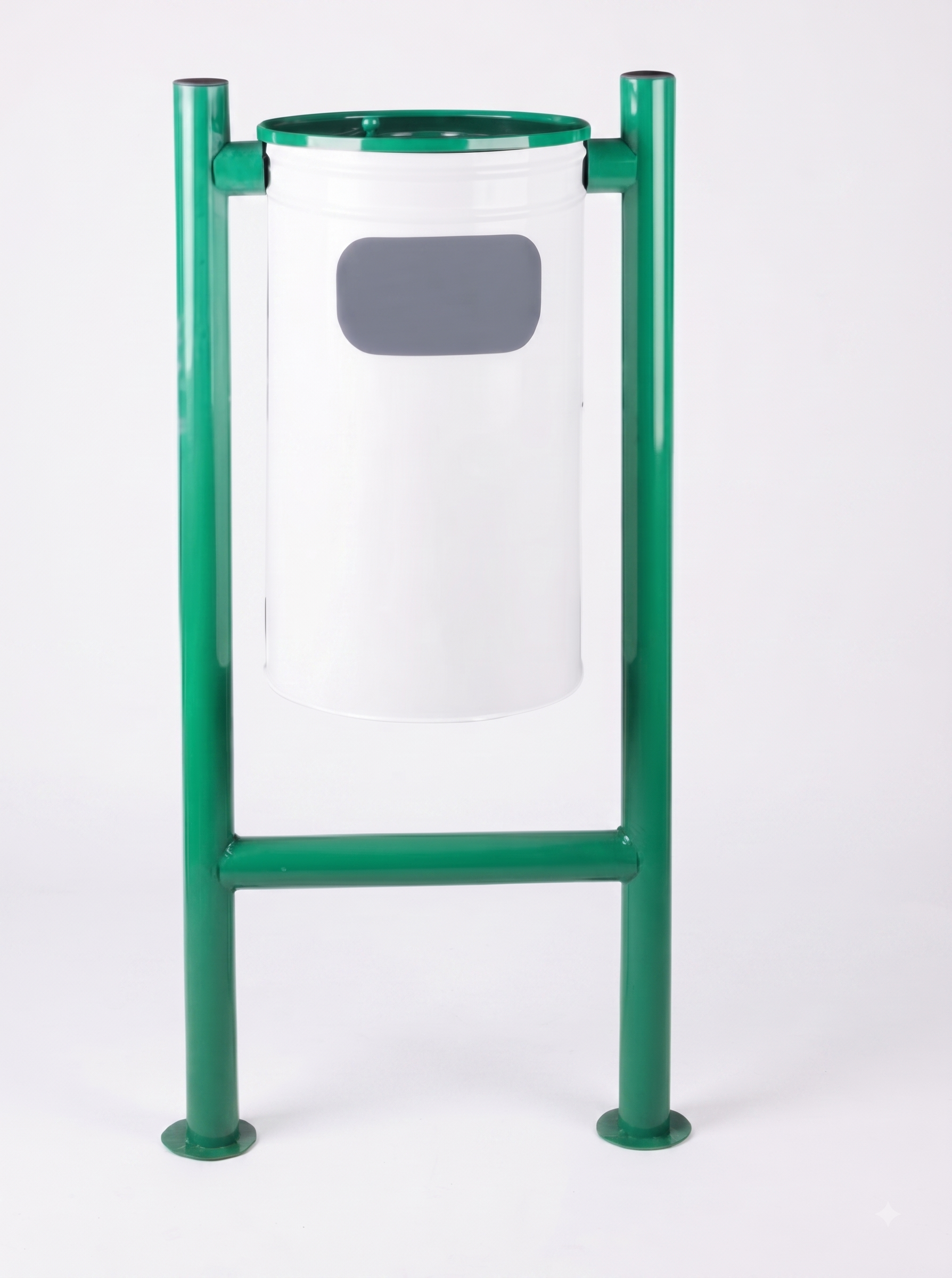 ნაგვის ურნა პროფილური PIPE TYPE FLAT GARBAGE PAIL