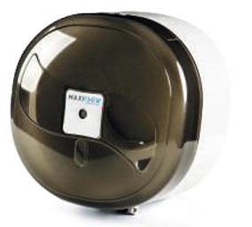 ქაღალდის დისპენსერი გამჭირვალე-ყავისფერი/BIG PAPER DISPENSER TRANSPARENT SMOKED