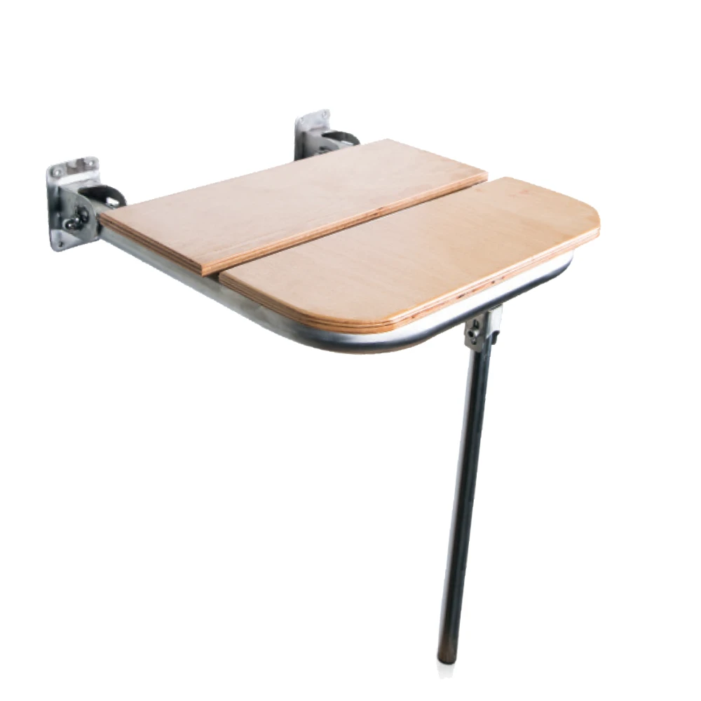 შშმ პირთა ხის საშხაპე სავარძელი/DISABLED SHOWER SET / WOODEN 42x40x41 cm