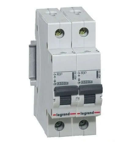 ავტომატური  გამომრთველი LEGRAND XG3 2K B 32 6 KA