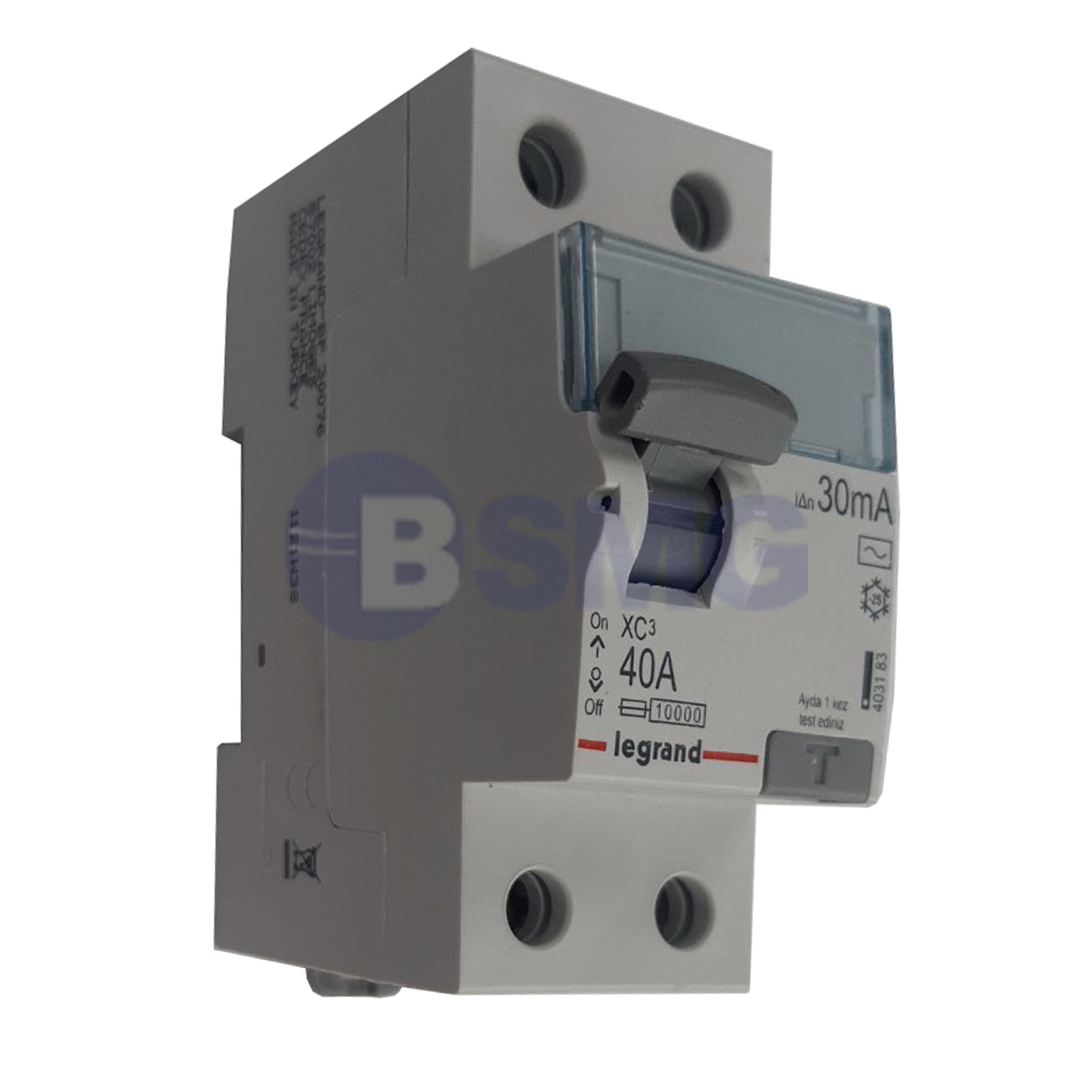 დიფერენციალური ავტომატი LEGRAND  2K 63A 30MA KACAK AKIM