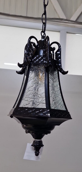 ჭაღი 1068M/H BK (შავი) 24X22X28