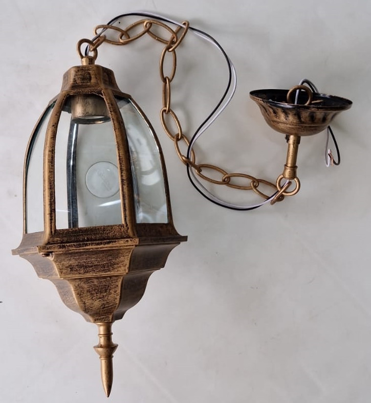 ჭაღი 006S/H BG (ოქროსფერი დაძველებით) 17X17X21