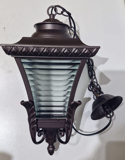 ჭაღი 1048S/H CF 18.5X18.5X23  (სპილენძისფერი)