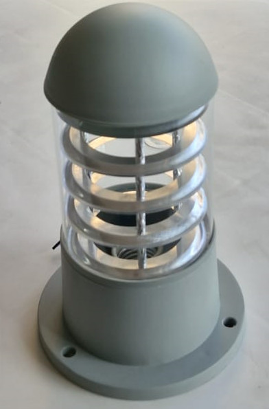 კედლის სანათი პირდაპირი სამაგრით XF01/1 LAWN(ნაცრისფერი)