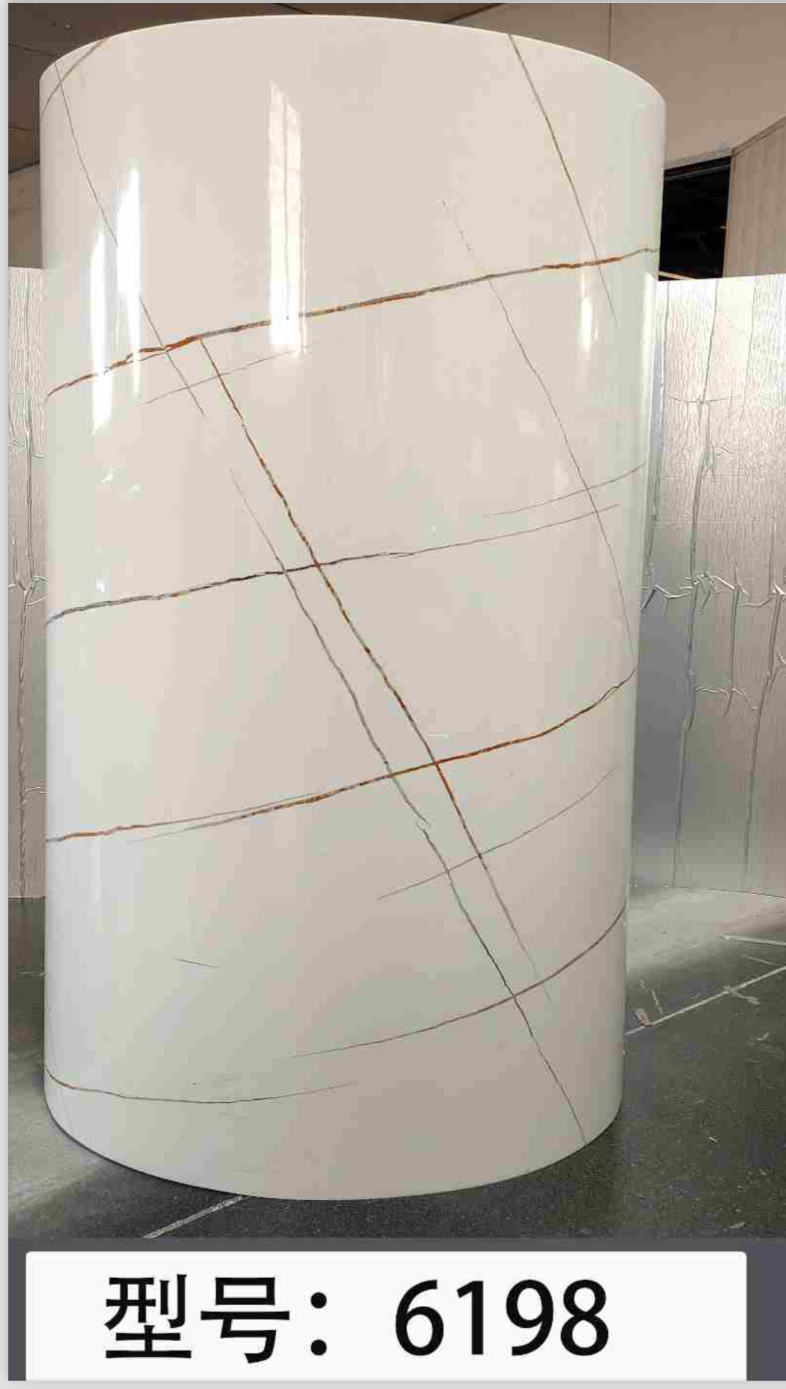 ნესტგამძლე თვითწებვადი წყალგაუმტარი  დეკორატიული პანელი; #6198;1200x3000მმ