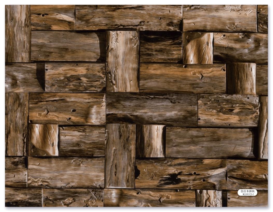 ნესტგამძლე UV დეკორატიული პანელი;  #kl8112-1      1220x3000x3მმ 