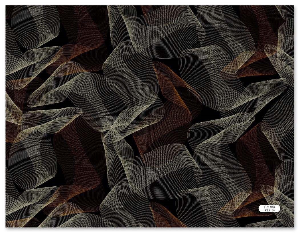 ნესტგამძლე UV დეკორატიული პანელი;  #kl8166      1220x3000x3მმ 