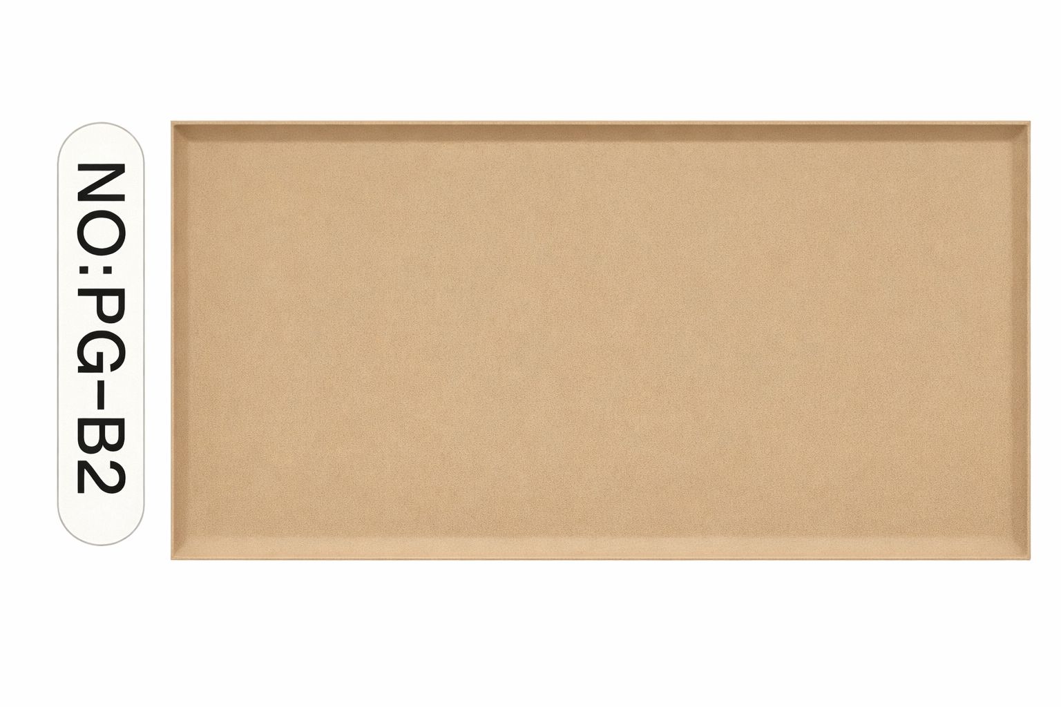 Self-Adhesive Leather Wall Tile 106-1 (30 × 70 cm)