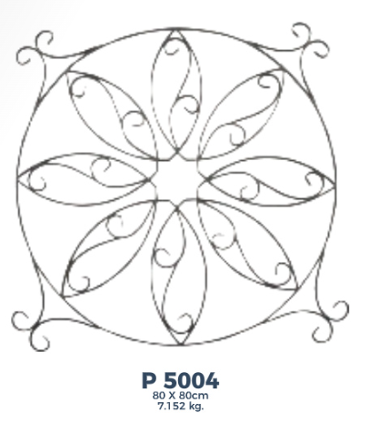 ჭედური კონსტრუქციები ;P5004  80სმX80სმ