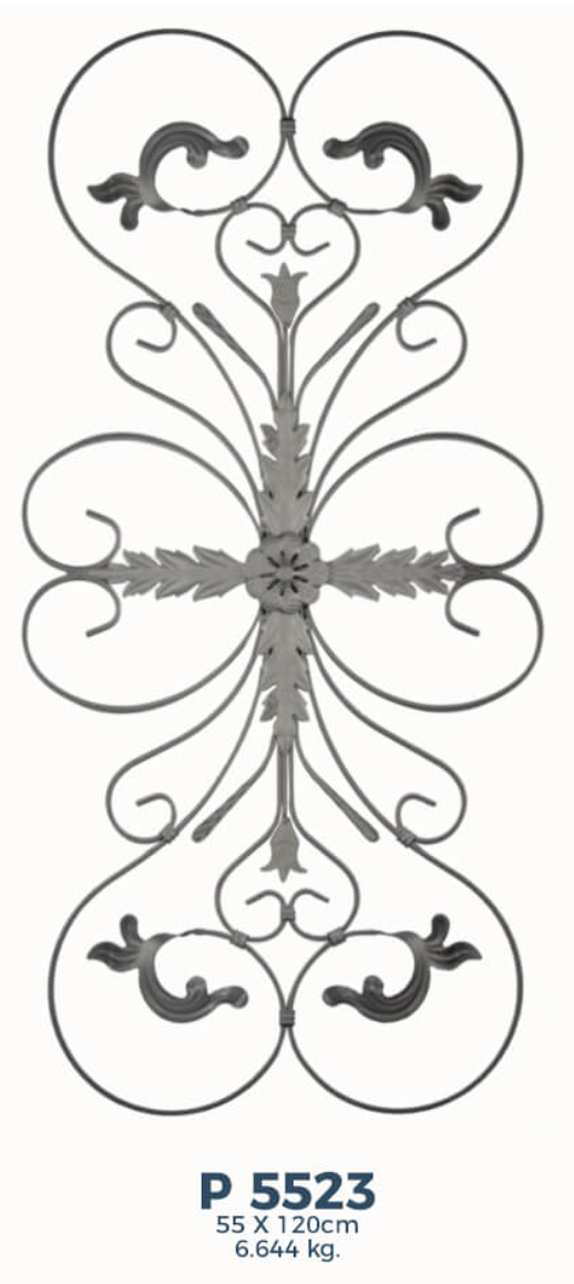 ჭედური კონსტრუქციები; P5523  55სმX120სმ